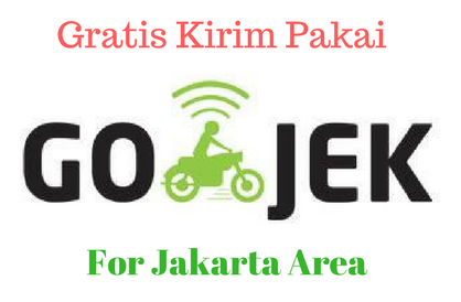 Gratis Kirim Pakai Gojek Untuk Area Jakarta*
